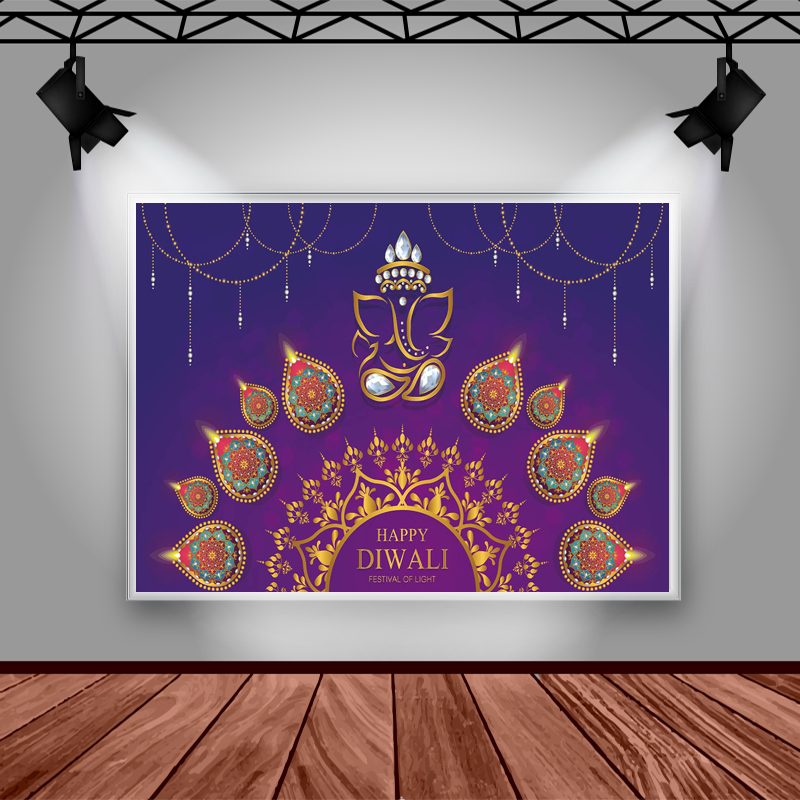 Mocsicka Happy Diwali Backdrop - огляд і ціна Lighting Decor For Diwali