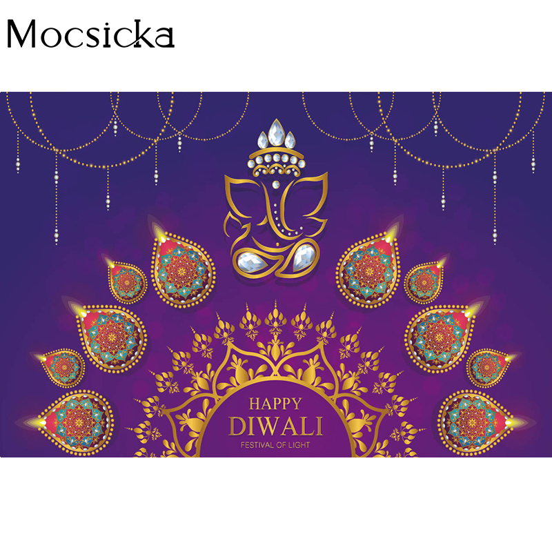 Mocsicka Happy Diwali Backdrop - огляд і ціна Lighting Decor For Diwali