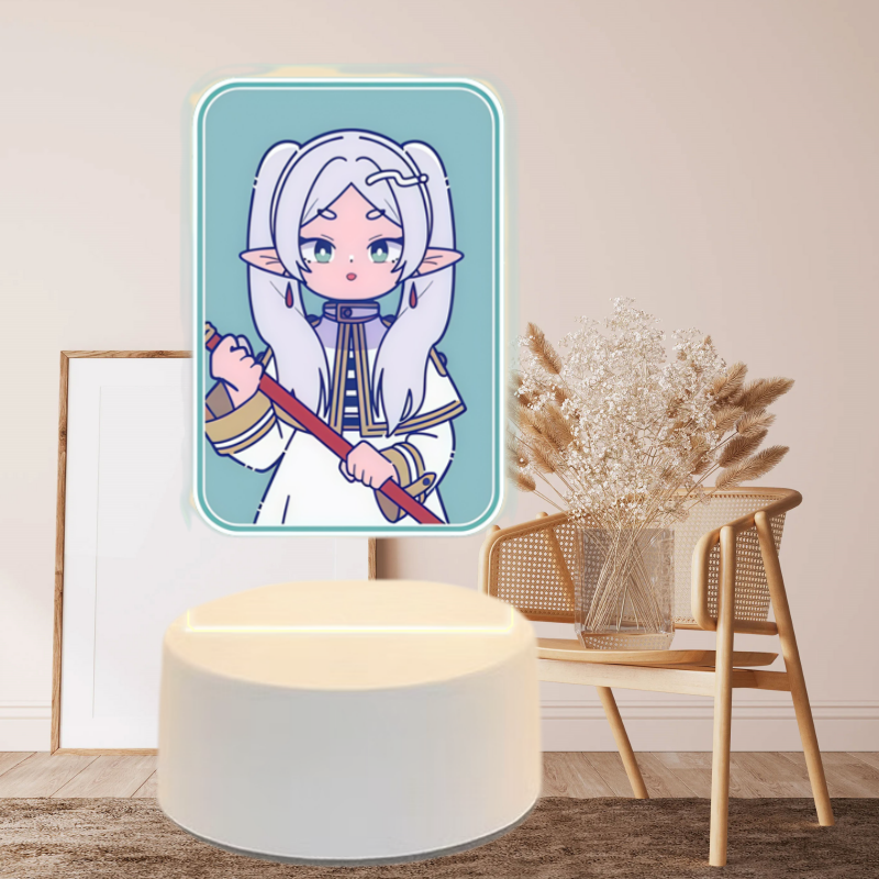Square Portrait Acrylic Lamp f - огляд і ціна Lighting Decor And Beyond