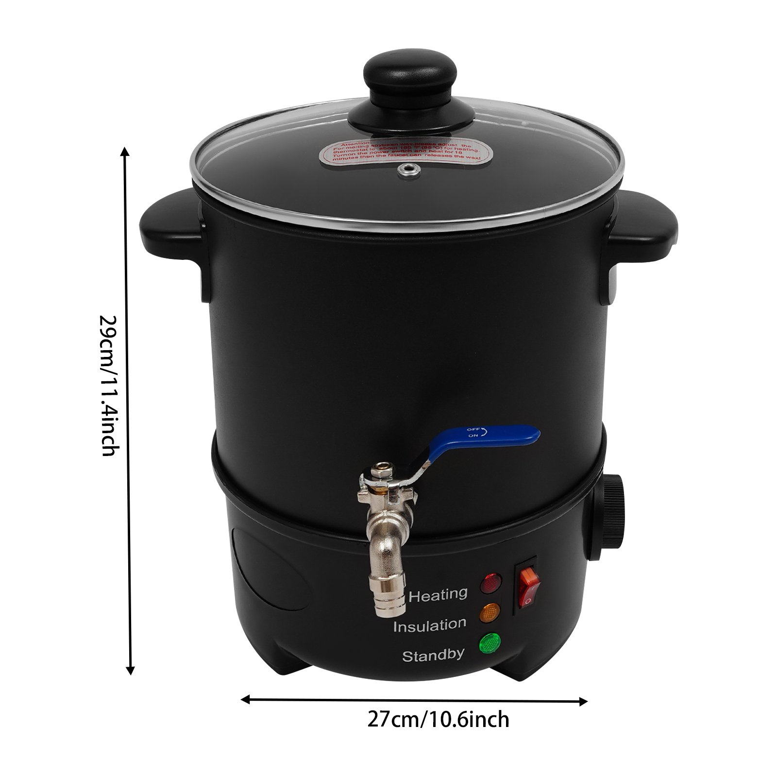 4L Electric Wax Melter, 600W 1 - огляд і ціна Wax Melter Electric