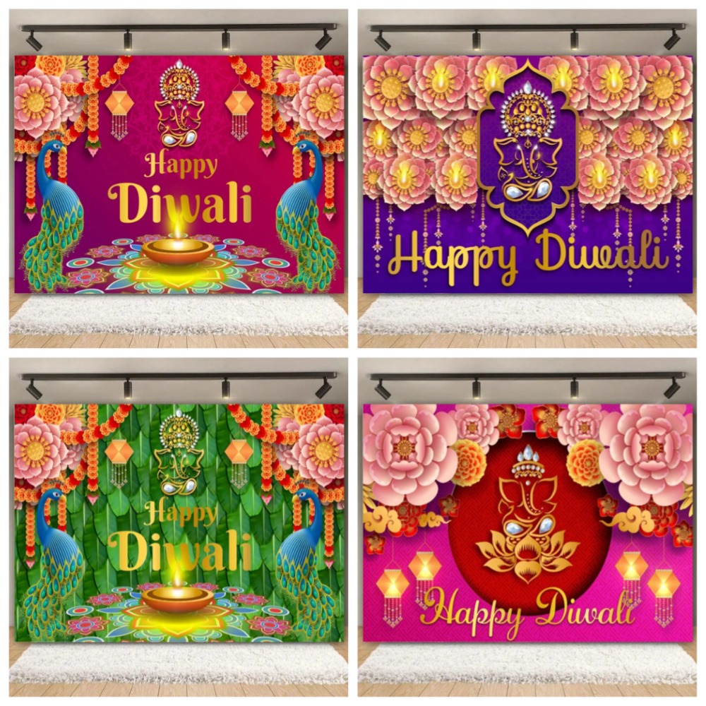 Happy Diwali Festival Backdrop - огляд і ціна Lighting Decor For Diwali